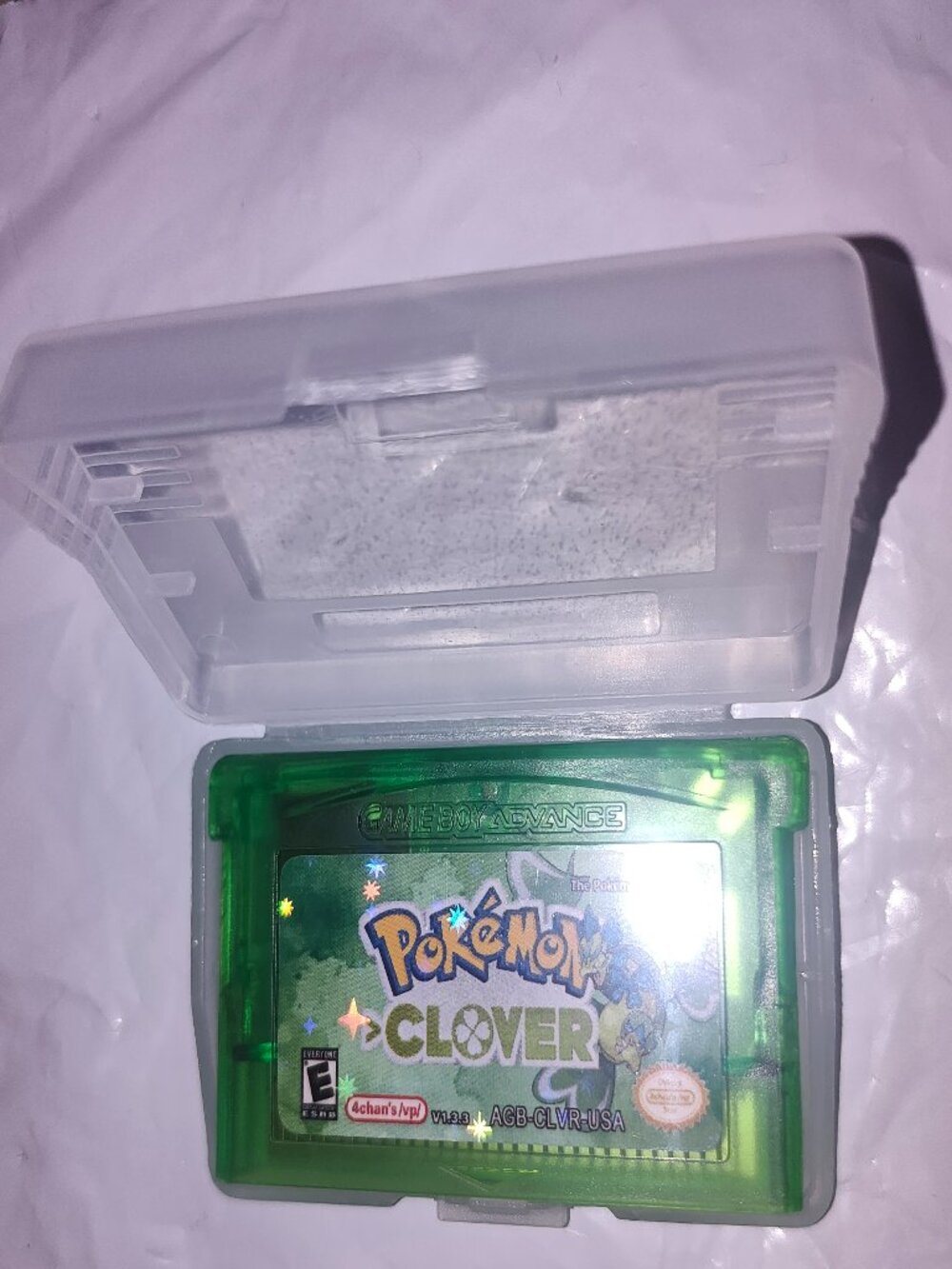 Pokemon Clover Version Game Boy Gameboy Advance GBA